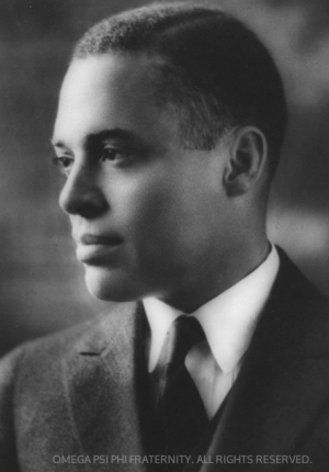 Dr. Ernest Everett Just, faculty adviser to the founders