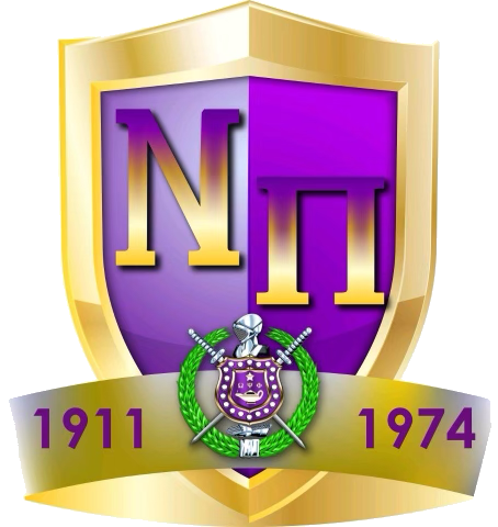 Nu Pi Chapter shield
